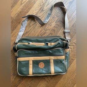 Vintage Hunting World laptop/shoulder bag